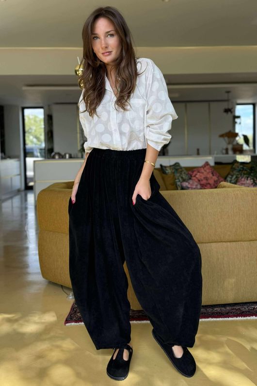 The Terry B Sia Pant Black